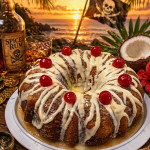Pirate's Treasure Boozy Bundt Cakes